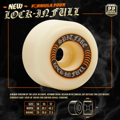 Spitfire Formula Four Lock In Full 55mm 99DU