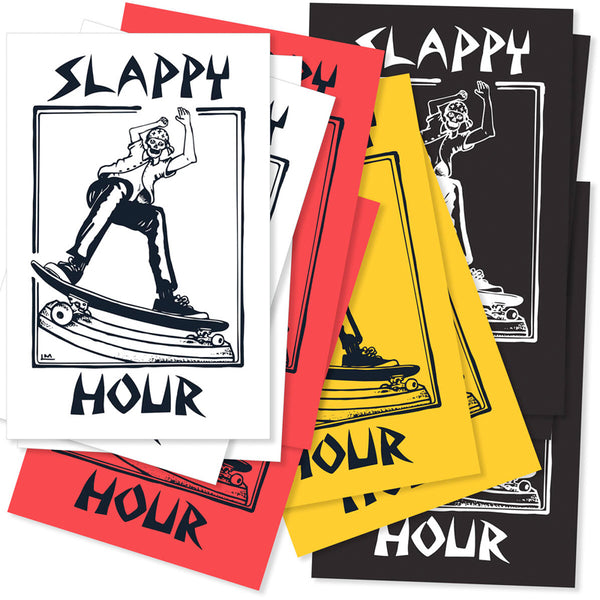 Black Label Sticker Slappy Hour Possessed