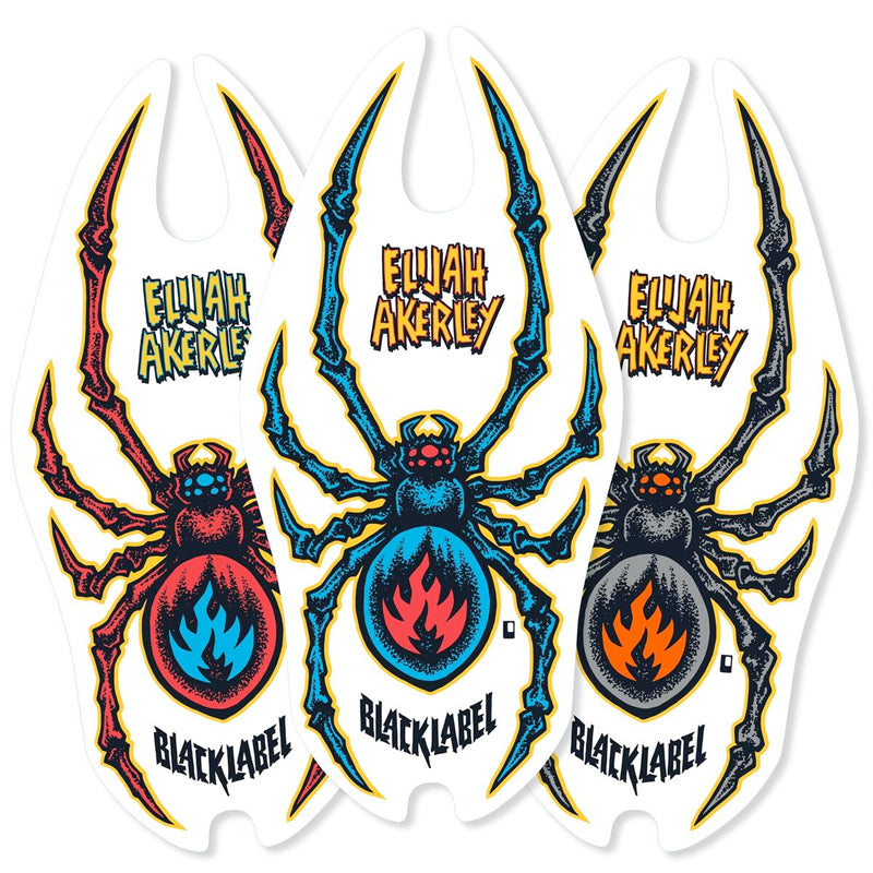 Black Label Sticker Elijah Spider