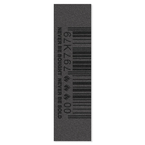 Black Label Grip Tape Barcode