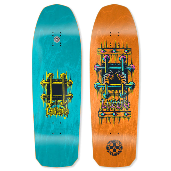 BLACK LABEL JOHN LUCERO　DECK BLACK LABEL DECK JOHN LUCERO X2 TUGBOAT SHAPE 9.5 – The Disturb