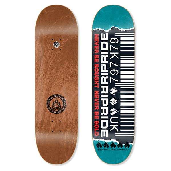 人気定番，最新作】 ブラックレーベルスケートボード8.75