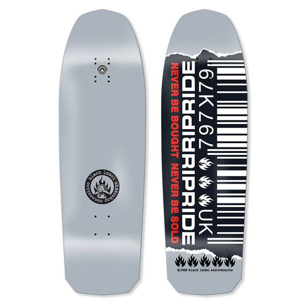 Black Label Ripride Skateshop Barcode Cross 10