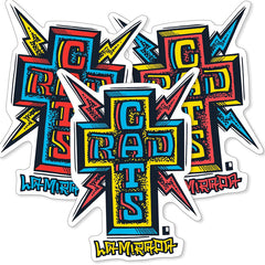 Black Label Sticker Rad Cats Special Edition