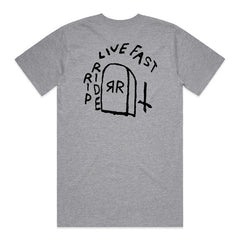 Ripride Skateshop T-Shirt GG Tattoo Athletic Heather