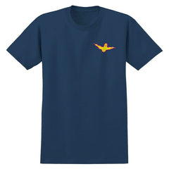 Krooked T-Shirt Bird Lightening Navy
