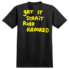 Krooked T-Shirt Strait Eyes Pocket