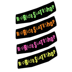 Ripride Skateshop Stickers Neon Pistol