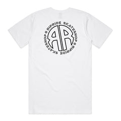 Ripride Skateshop T-Shirt OG Outline White
