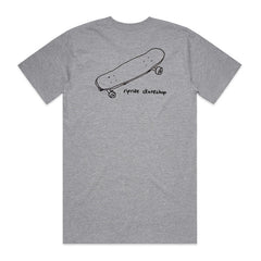 Ripride Skateshop T-Shirt Postcard Athletic Heather