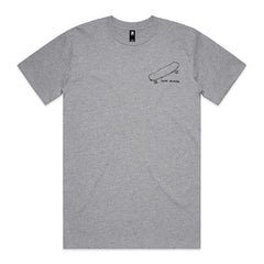 Ripride Skateshop T-Shirt Postcard Athletic Heather