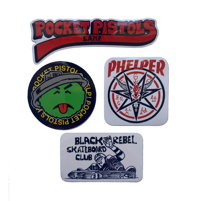 Pocket Pistols Sticker Pack