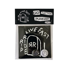 Ripride Skateshop Stickers GG Tattoo Punker Pack