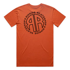 Ripride Skateshop T-Shirt OG Outline Orange
