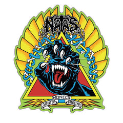 Santa Cruz SMA Natas Screaming Panther Sticker