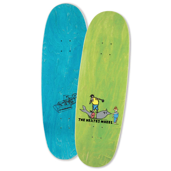 スケートボード Heated wheel Sorry Burt egg shape 9.25 The Heated Wheel - Sorry Burt 9.25