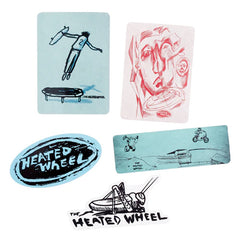 Heated Wheel Sticker Pack #3