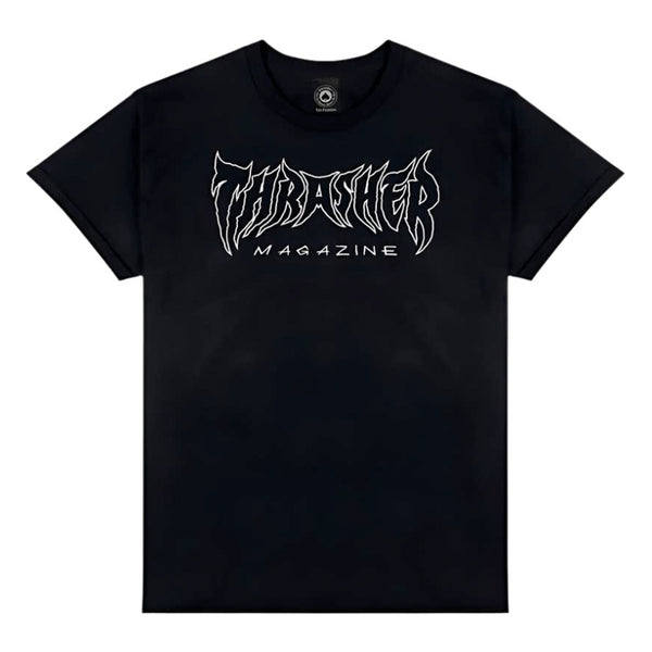 Thrasher T-Shirt Metal Black