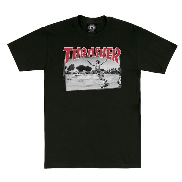 Thrasher T-Shirt Jake Dish Black