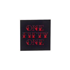 One Fifty One Sticker Tattoo