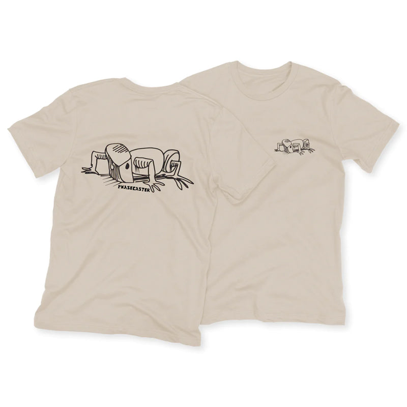 Phasecaster Wheels T-Shirt Lancaster Sand