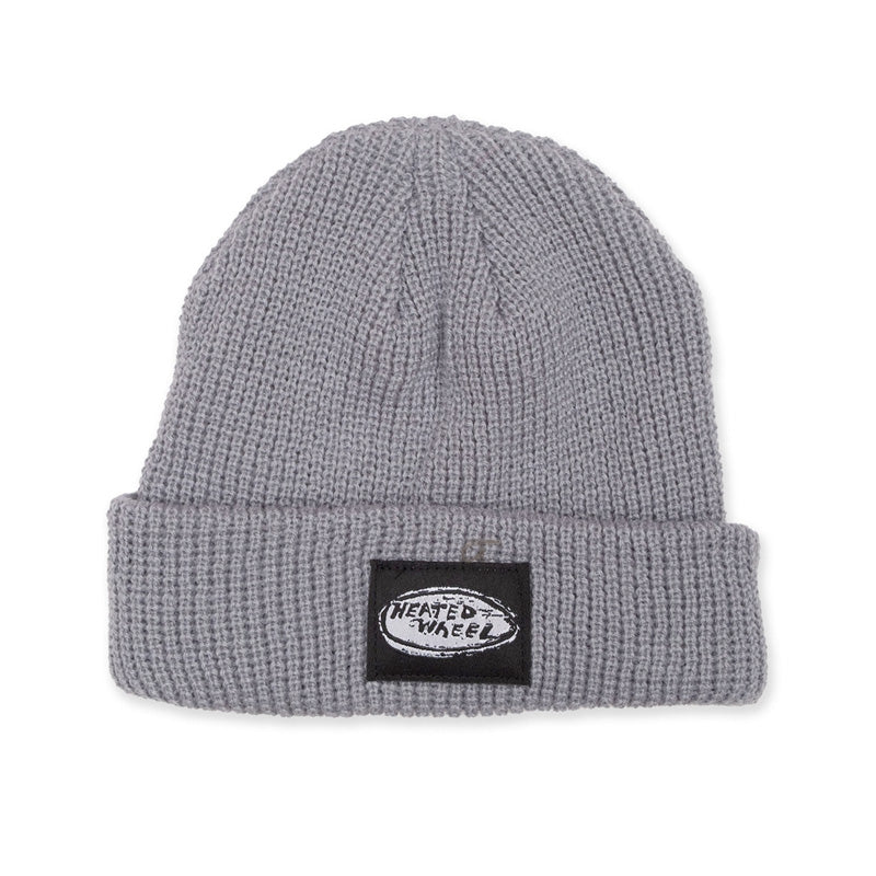 Heated Wheel Beanie Oval Grey