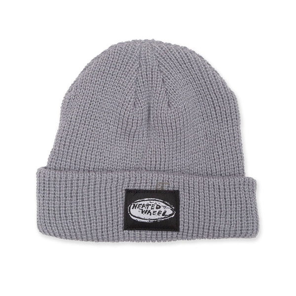 Heated Wheel Beanie Oval Grey