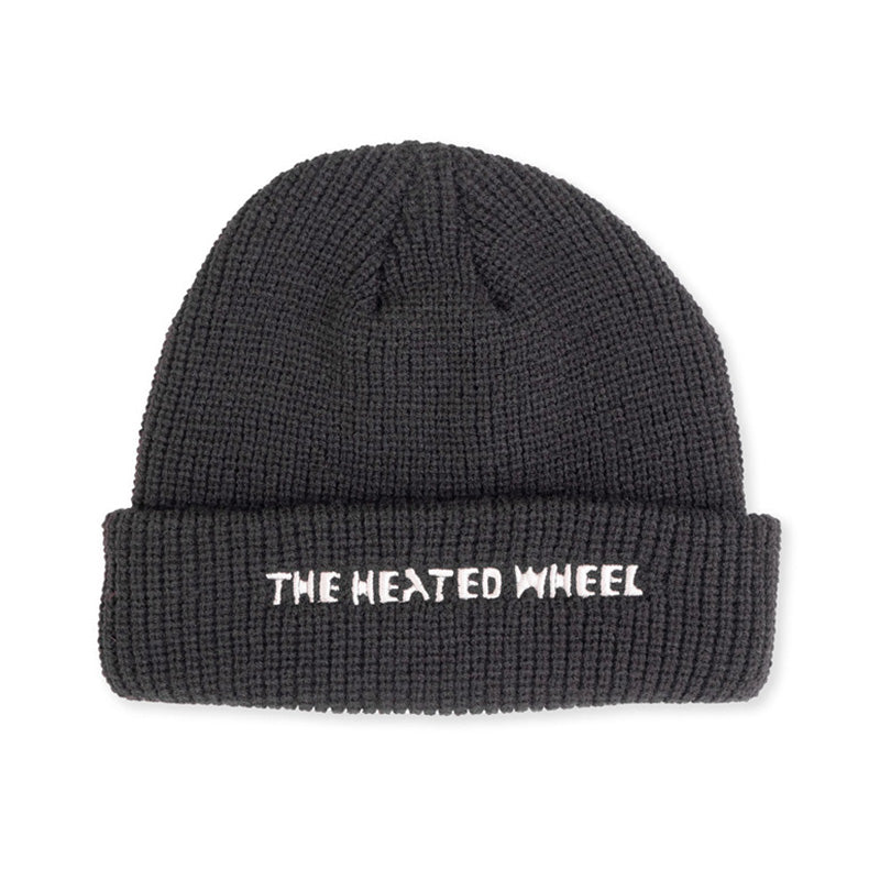 Heated Wheel Beanie Sire Script Black