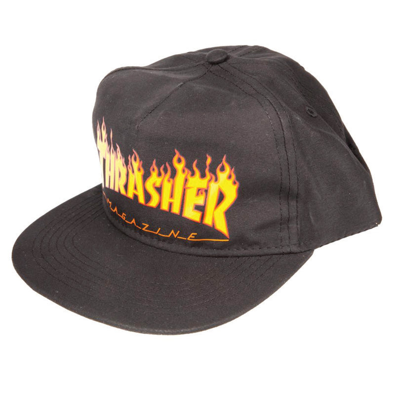 Thrasher Cap Flame Logo Snapback