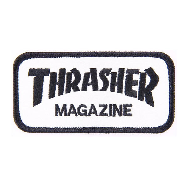 Thrasher Patch Logo White/Black