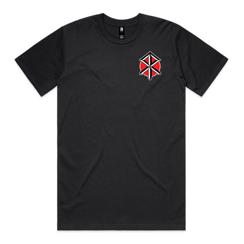Ripride Skateshop T-Shirt DK Logo Black