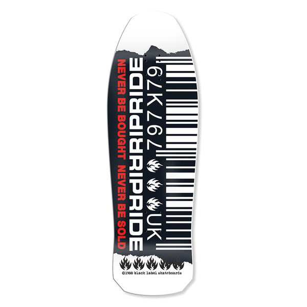 Black Label Ripride Skateshop Barcode 12XU 10"