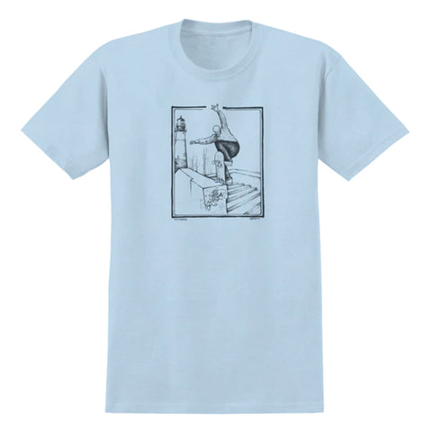 Anti Hero T-Shirt BA Lance Light Blue