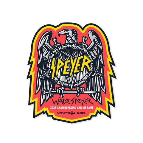 Black Label Sticker Wade Speyer SHOF