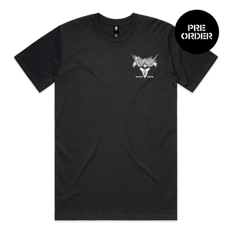 Ripride Skateshop T-Shirt Black Metal