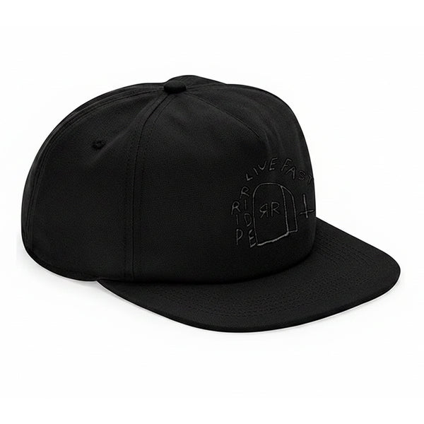 Ripride Skateshop Cap GG Tattoo Black/Black