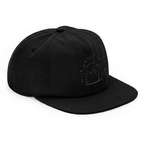 Ripride Skateshop Cap GG Tattoo Black/Black