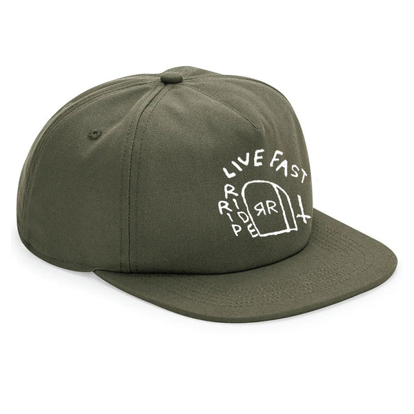 Ripride Skateshop Cap GG Tattoo Olive