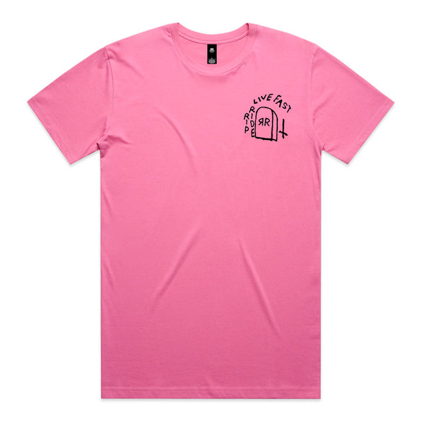 Ripride Skateshop T-Shirt GG Tattoo Pink
