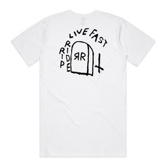 Ripride Skateshop T-Shirt GG Tattoo White