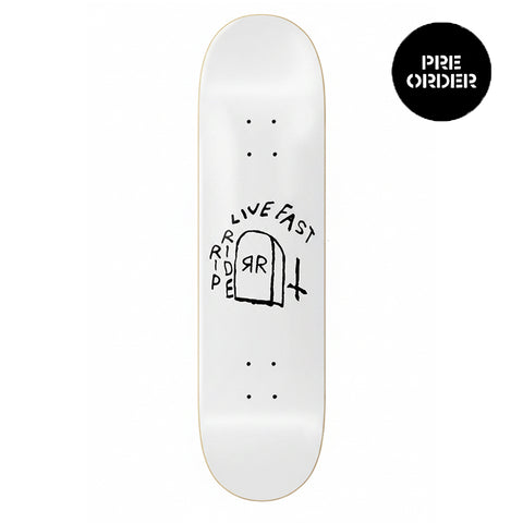 Ripride Skateshop GG Tattoo White 8.25”