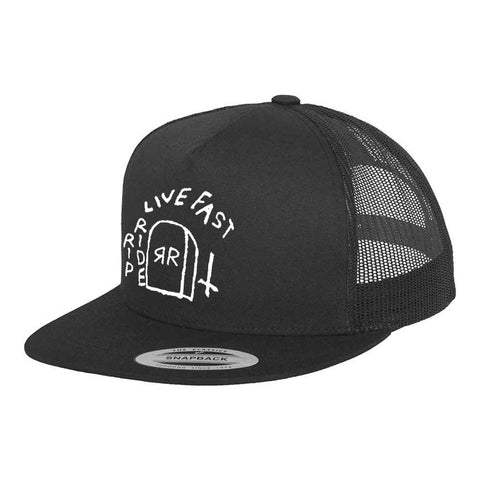 Ripride Skateshop Cap GG Tattoo Black/Black Trucker