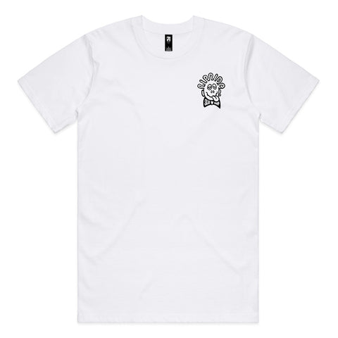 Ripride Skateshop T-Shirt Grosso Forever White