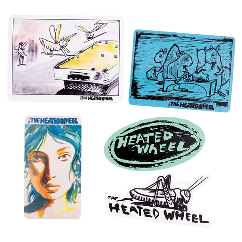 Heated Wheel Sticker Pack #4