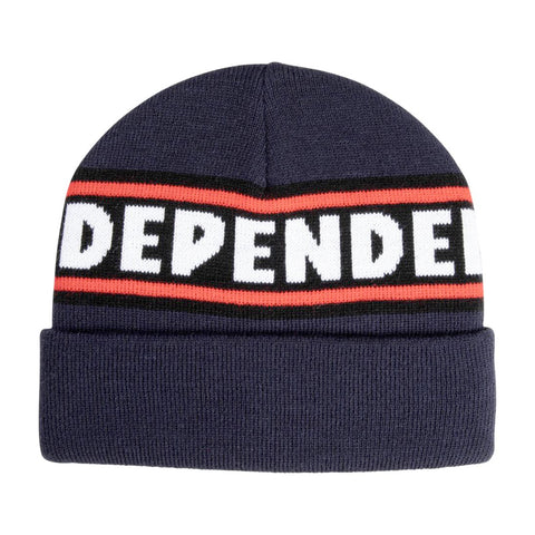 Independent Truck Co Beanie Bar Logo Navy