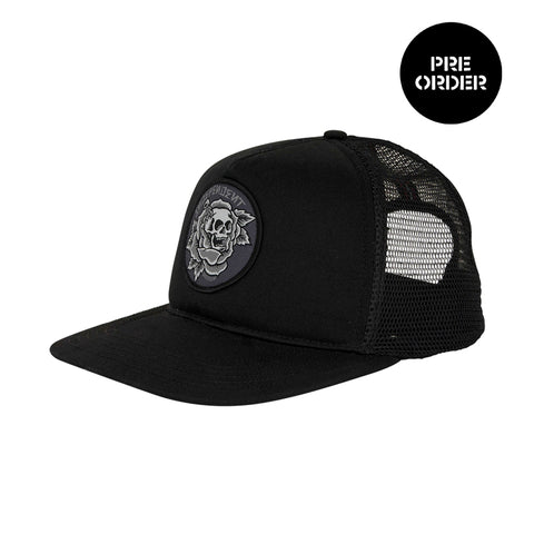 Independent Truck Co Cap Dressen Skull Rose Black