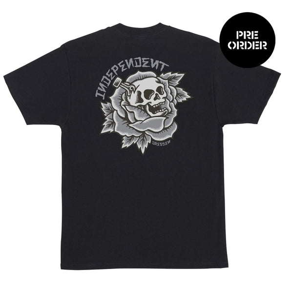 Independent Truck Co T-Shirt Dressen Skull Rose