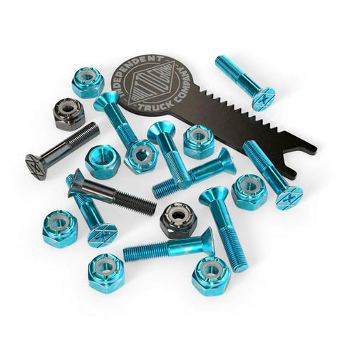 Independent Truck Co Bolts Blue Phillips 1"