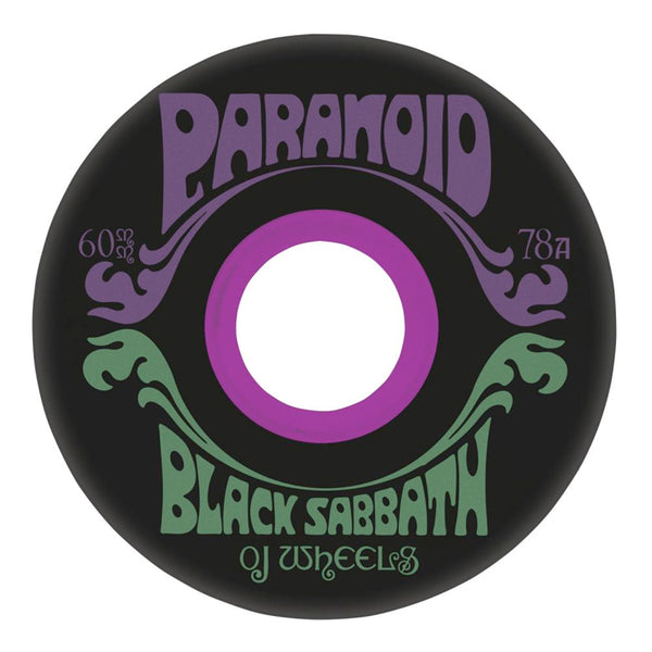OJ Wheels Black Sabbath Paranoid 60mm 78a