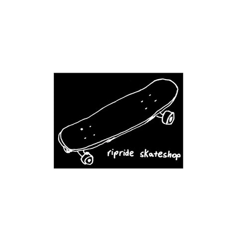 Ripride Skateshop Stickers Postcard